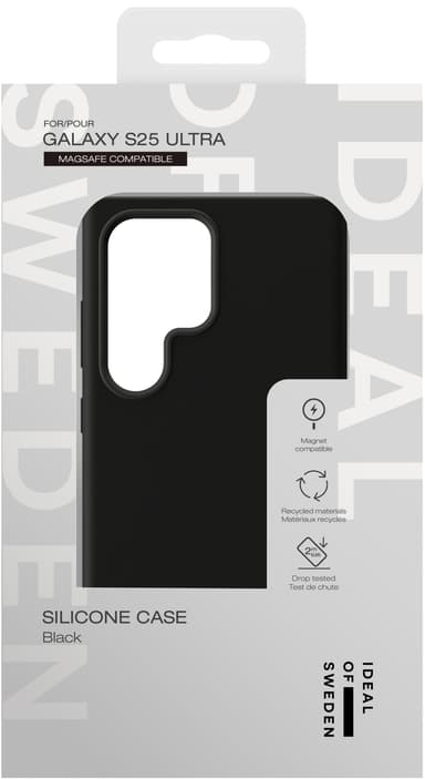 Ideal of Sweden Samsung Galaxy S25 Ultra Silicone Magsafefodral (svart)