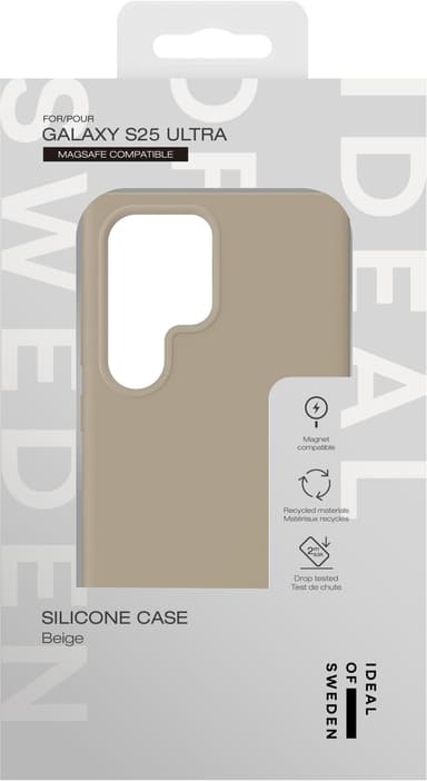 Ideal of Sweden Samsung Galaxy S25 Ultra Silicone Magsafefodral (beige)