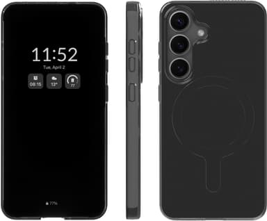 A Good Company Samsung Galaxy S25 CLRPRTCT fodral(tonat svart)