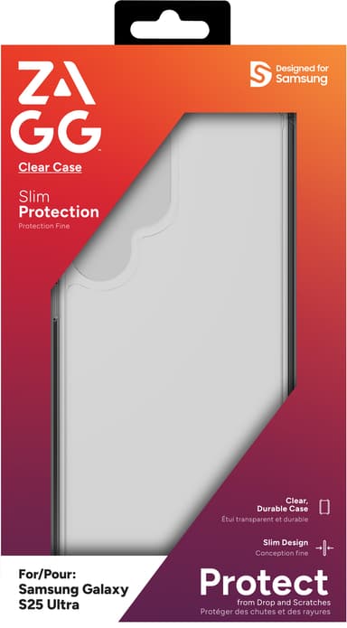 Zagg Samsung Galaxy S25 Ultra Clear fodral