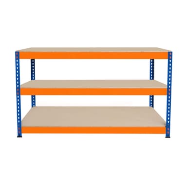 Arbetsbänk S-Rax med 3 nivåer - 150cm x 60cm x 90cm