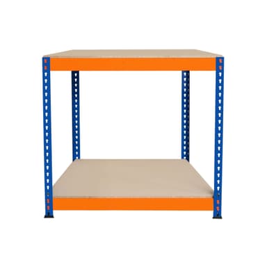 Arbetsbänk S-Rax med 2 nivåer - 90cm x 60cm x 90cm