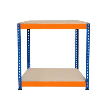 Arbetsbänk S-Rax med 2 nivåer - 90cm x 45cm x 90cm