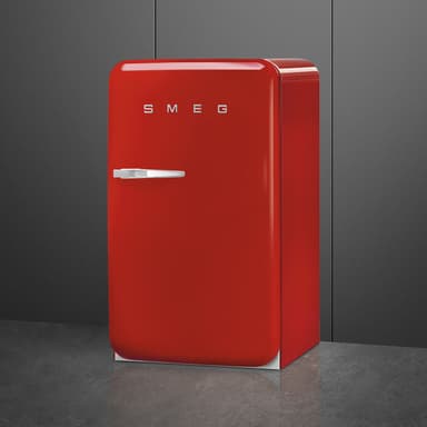 Smeg 50's Style Kylskåp FAB10HRRD6 (röd)