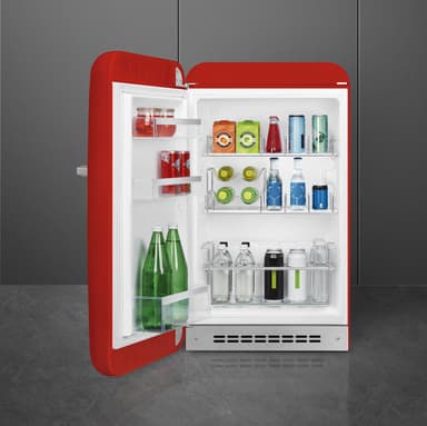 Smeg 50's Style Kylskåp FAB10HLRD6 (röd)