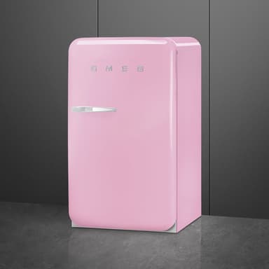 Smeg 50's Style Kylskåp FAB10HRPK6 (rosa)