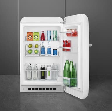 Smeg 50's Style Kylskåp FAB10HRWH6 (vit)