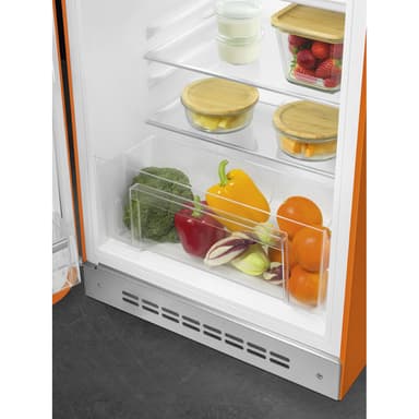 Smeg 50's Style Kylskåp med frysfack FAB10LOR6 (orange)
