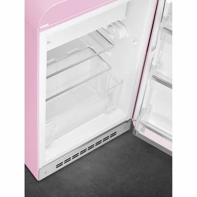 Smeg 50's Style Kylskåp med frysfack FAB10RPK6 (rosa)