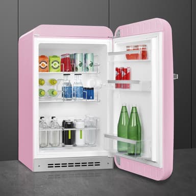 Smeg 50's Style Kylskåp FAB10HRPK6 (rosa)