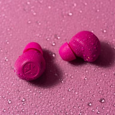 JLab Go Pop ANC true wireless in-ear hörlurar (fuschia)