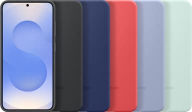 Samsung Galaxy S25 Silicone fodral (rött)