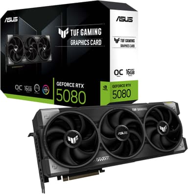 ASUS GeForce RTX 5080 TUF Gaming 16GB OC grafikkort