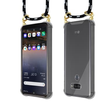 LG K50 Skal Fodral Kedja (Svart)
