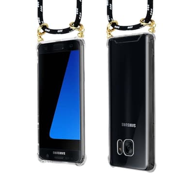Samsung Galaxy S7 Skal Fodral Kedja (Svart)