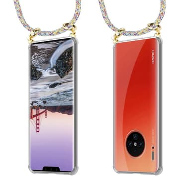 Huawei MATE 30 PRO Skal Fodral Kedja (Gul)