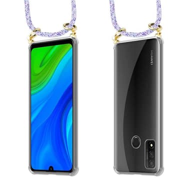 Huawei P SMART 2020 Skal Fodral Kedja (Lila)