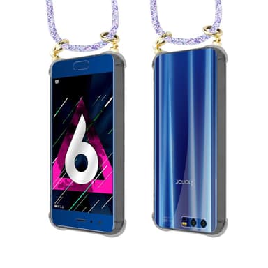 Honor 9 Skal Fodral Kedja (Lila)