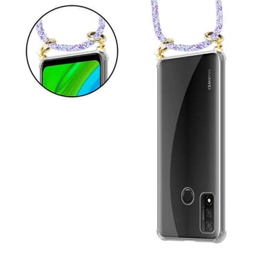 Huawei P SMART 2020 Skal Fodral Kedja (Lila)