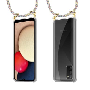 Samsung Galaxy A02s Skal Fodral Kedja (Gul)