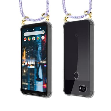 Google PIXEL 2 Skal Fodral Kedja (Lila)