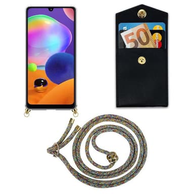Samsung Galaxy A31 Skal Fodral Kedja (Gul)