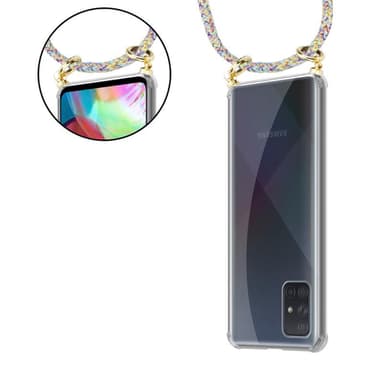 Samsung Galaxy A51 5G Skal Fodral Kedja (Gul)