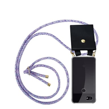 Google PIXEL 2 Skal Fodral Kedja (Lila)