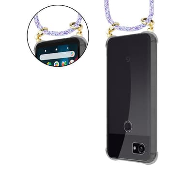 Google PIXEL 2 Skal Fodral Kedja (Lila)