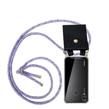 Huawei P20 LITE 2018 / NOVA 3E Skal Fodral Kedja (Lila)