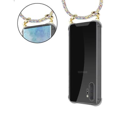 Samsung Galaxy NOTE 10 PLUS Skal Fodral Kedja (Gul)