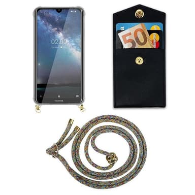 Nokia 2.2 Skal Fodral Kedja (Gul)