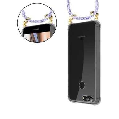 Huawei NOVA 2 Skal Fodral Kedja (Lila)