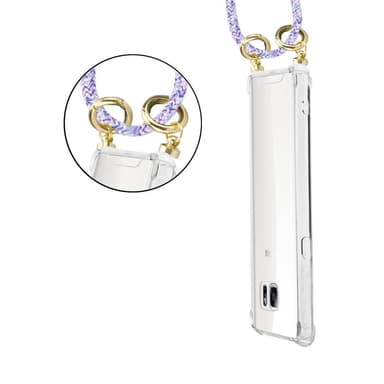 Samsung Galaxy NOTE 5 Skal Fodral Kedja (Lila)