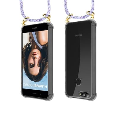 Huawei NOVA 2 Skal Fodral Kedja (Lila)
