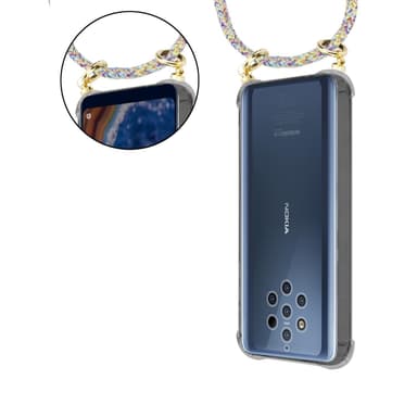 Nokia 2 2017 Skal Fodral Kedja (Gul)