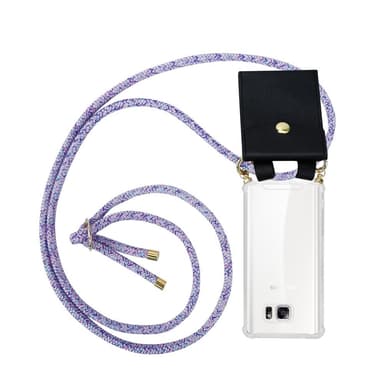 Samsung Galaxy NOTE 5 Skal Fodral Kedja (Lila)
