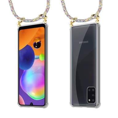 Samsung Galaxy A31 Skal Fodral Kedja (Gul)
