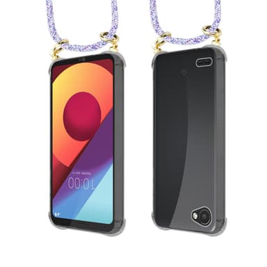LG Q6 / G6 MINI Skal Fodral Kedja (Lila)