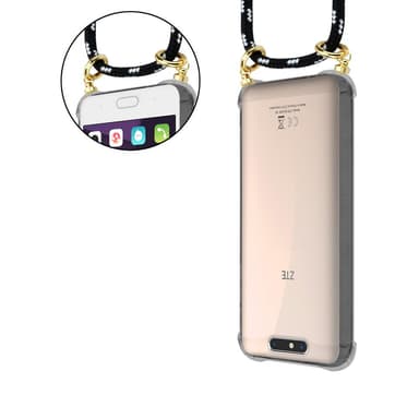 ZTE Blade V8 Skal Fodral Kedja (Svart)