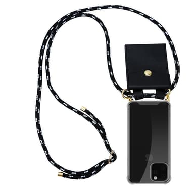 iPhone 11 PRO MAX Skal Fodral Kedja (Svart)