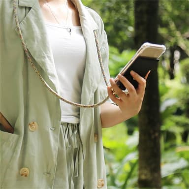 iPhone 12 PRO MAX Skal Fodral Kedja (Gul)