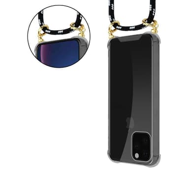 iPhone 11 PRO MAX Skal Fodral Kedja (Svart)