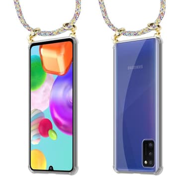 Samsung Galaxy A41 Skal Fodral Kedja (Gul)
