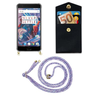 OnePlus 3 / 3T Skal Fodral Kedja (Lila)