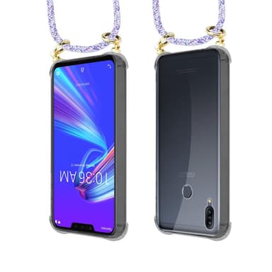 Asus ZenFone MAX M2 Skal Fodral Kedja (Lila)