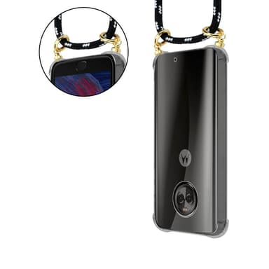 Motorola MOTO X4 Skal Fodral Kedja (Svart)