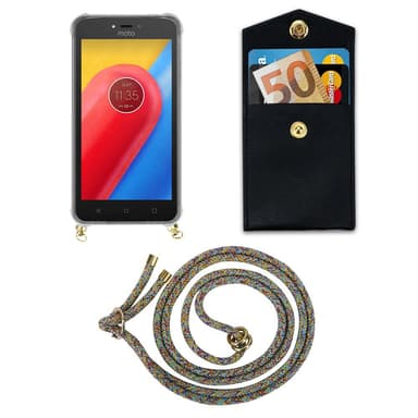 Motorola MOTO C Skal Fodral Kedja (Gul)