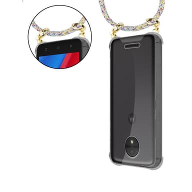 Motorola MOTO C Skal Fodral Kedja (Gul)