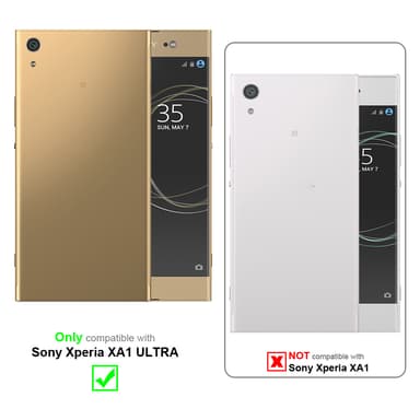 Sony Xperia XA1 ULTRA Skal Fodral Kedja (Lila)